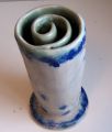Vase acec système pique-fleurs intégréé, hauteur 23 cm - VASES
