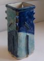 Vase acec système pique - fleur sur les côtés, hauteur 20 cm - VASES