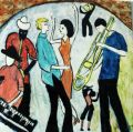 Dans un club de jazz - MUSIQUE ET DANCE - Emaux de grès